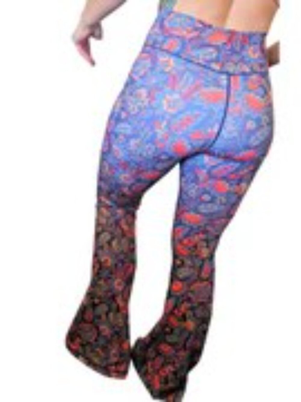 Flex it Pink (FIP) Lainey Leggings, Bellbottoms, XL (12-16) Like New